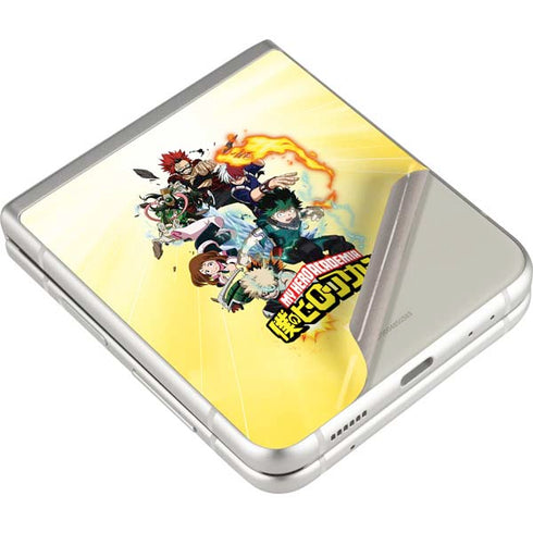 My Hero Academia Hero Team Season 4 Galaxy Z Flip3 5G Skin
